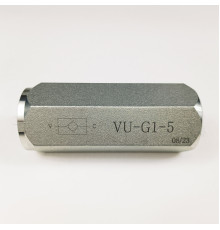 Клапан обратный гидравлический VU-G1-5 HFD до 350 бар открытие 5 бар