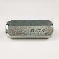 Клапан обратный гидравлический VU-G1/2 HFD до 500 бар открытие 0,5 бар