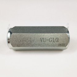 Клапан обратный гидравлический VU-G1/2 HFD до 500 бар открытие 0,5 бар