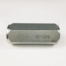 Клапан обратный гидравлический VU-G3/4 HFD до 400 бар открытие 0,5 бар