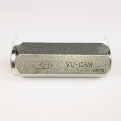 Клапан обратный гидравлический VU-G3/8 HFD до 500 бар открытие 0,5 бар