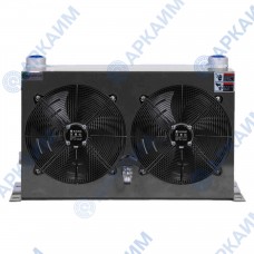 Маслоохладитель KY-100TL, до 100л/мин, с двумя вентиляторами 220В с реле на 50 °С