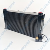Маслоохладитель KY-100TL, до 100л/мин, с двумя вентиляторами 220В с реле на 50 °С