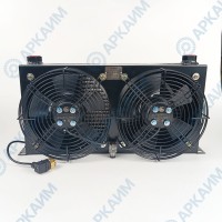 Маслоохладитель KY-100TL, до 100л/мин, с двумя вентиляторами 220В с реле на 50 °С