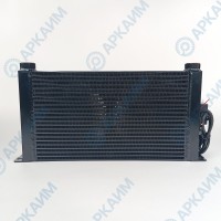 Маслоохладитель KY-100TL, до 100л/мин, с двумя вентиляторами 12В с реле на 50 °С
