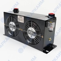 Маслоохладитель KY-60TL (AH0608TL-CA), до 60л/мин, с двумя вентиляторами 12В без реле