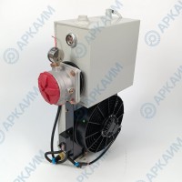 Маслоохладитель KY018 с баком 18 л, до 120 л/мин, фильтр 10 мк, 24В, 240Вт