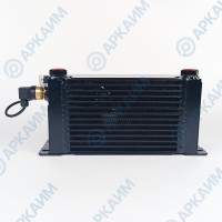 Маслоохладитель KY-60TL (AH0608TL-CA), до 60л/мин, 2 вентилятора 12В с реле Маслоохладитель KY-60TL (AH0608TL-CA), до 60л/мин, 2 вентилятора 12В с реле