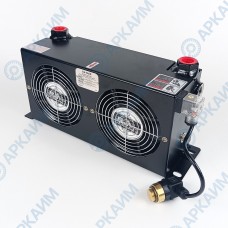 Маслоохладитель KY-60TL (AH0608TL-CA), до 60л/мин, с двумя вентиляторами 12В с реле