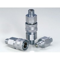 БРС ТИП А, 16*1,5 DKOL10L наруж.резьба, розетка+ниппель, 250 бар, цинк, S5-04, Китай