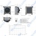 Маслоохладитель МО2КВ/113 80-140 л/мин 12/24В, со встроенной bypass линией