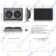 Маслоохладитель МО16/113 500-550 л/мин 220/380В