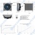 Маслоохладитель МО3 до 140 л/мин 220/380В с обратным клапаном 6 бар