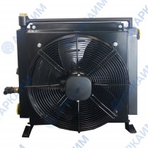 Маслоохладитель МО4К 160 л/мин 220/380В с предохранительным клапаном на сброс давления свыше 6 бар