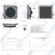 Маслоохладитель МО4К 160 л/мин 12/24В внешний bypass 6 bar