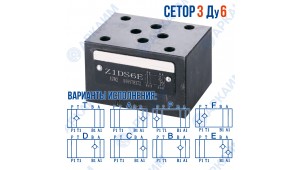 Обратный клапан Z1DS6 СЕТОР 3 / Ду 6 мм