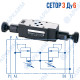Предохранительный клапан модульный Z2PB6VC CETOP 3 / Ду 6 мм