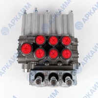 Гидрораспределитель MP80 3/1 222 аналог Гидросила для МТЗ 80/82, ЮМЗ, ЛТЗ с тремя секциями типа '222' до 80 л/мин