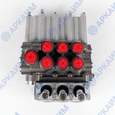 Гидрораспределитель MP80 3/1 222 аналог Гидросила для МТЗ 80/82, ЮМЗ, ЛТЗ с тремя секциями типа '222' до 80 л/мин