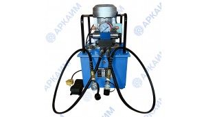 Гидростанция МС.35.3.700.3.380.Э (МГС700-3П-Э-2) 35л, 380В, 700 бар с педалью и электрораспределителем