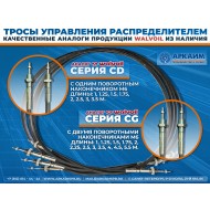  На склад поступила партия тросов управления серий CD и CG (аналоги Walvoil). Сейчас можно оформить заказ из наличия!
