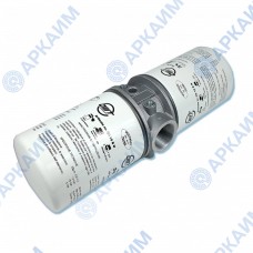 Фильтр всасывающий OMTI20CNA OMT 1 1/2", 60 мкм c перепускным клапаном на 0.25 бар / сдвоенный