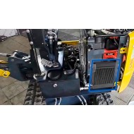 Эффективная система охлаждения гидравлики мини-экскаватора Rippa R319 с использованием маслоохладителя МО1
