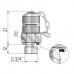  Точка контроля давления BSP 3/4" - M16x2