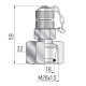  Точка контроля давления DKOL(г) M26x1.5 - M16x2