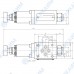 Редукционный клапан ZPR6DBY модульный CETOP 3 / Ду 6 мм