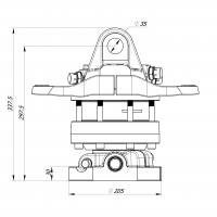 Ротатор FHR 6FD2 6т