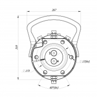 Ротатор FHR 16FD1 до 16 тонн