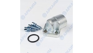 Угловой фланец OMT RPA2-012-M, 40*40, 1/2BSP, М8*25, OMT (Италия)