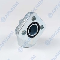 Угловой фланец RPA3-100В-M, 56*56, 1BSP, М10*30, OMT (Италия)