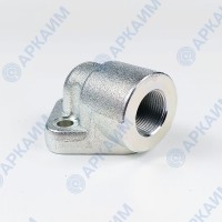 Угловой фланец RPA3-100-M, 51*51, 1BSP, М10*30, OMT (Италия)