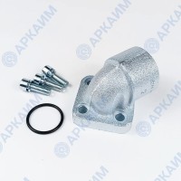 Угловой фланец RPA35-114М10-M, 62*62, 1 1/4BSP, М10*30, OMT (Италия)