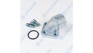 Угловой фланец RPA35-114М10-M, 62*62, 1 1/4BSP, М10*30, OMT (Италия)