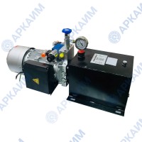 Мини гидростанция TDDL-2002-AC4-0220 12л, 220В 160 бар двухсторонняя