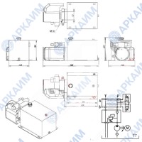 Мини гидростанция TDDL-00-2002-DC24V-0220-0003 12л, 24В 180 бар Мини гидростанция TDDL-00-2002-DC24V-0220-0003 12л, 24В 180 бар