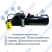 Мини гидростанция TDDL-00-1015-DC2-0220-00004 10л, 24В 160 бар Мини гидростанция TDDL-00-1015-DC2-0220-00004 10л, 24В 160 бар