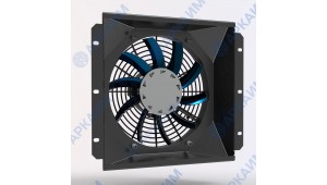Аналог вентилятора ASA TT 07 12, 24 В в сборе с диффузором