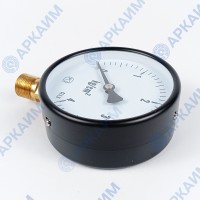 Манометр PG-EC-02, от 0 до 4 кгс/см², ⌀ 100мм, М20*1,5, общетехнический, радиальный