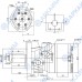Гидромотор BMH-315-4-B-D аналог OMH 315, MH 315C до 75 л/мин, объем 315 см3