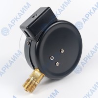 Вакуумметр электроконтактный PG-EC-02, от -0,1 до 0 МПа, ⌀ 100мм, М20*1,5 с реле