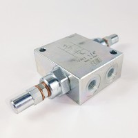 Клапан предохранительный перекрёстный VAU 1/4" 50-250 BAR