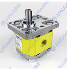 Гидромотор Vivoil X2M4301ABBF (XV-2M/06) 6 см3, BSP1/2 ⇄ BSP1/2 реверсивный до 260 бар, 2 гр, вал Ø15, еврофланец Ø36,5