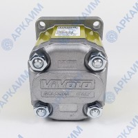 Мотор гидравлический Vivoil X2M4501ABBF (XV-2M/09) 8,4 см3, BSP1/2 ⇄ BSP1/2 реверсивный до 260 бар, 2 гр, вал Ø15, еврофланец Ø36,5