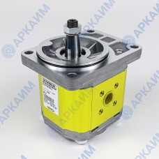 Гидромотор Vivoil X2M4725FRRE (XV-2M/11) 10,8 см3, Ø15 ⇄ Ø15, реверсивный до 260 бар, 2 гр, вал 1:5, Ø17.4, немецкий фланец Ø80