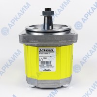 Мотор гидравлический Vivoil X2M4725FRRE (XV-2M/11) 10,8 см3, Ø15 ⇄ Ø15, реверсивный до 260 бар, 2 гр, вал 1:5, Ø17.4, немецкий фланец Ø80
