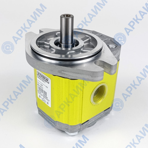Мотор гидравлический Vivoil X2M4931ACCF (XV-2M/14) 14,4 см3, BSP3/4 ⇄ BSP3/4 реверсивный до 250 бар, 2 гр, вал Ø15, фланец SAE Ø82,5